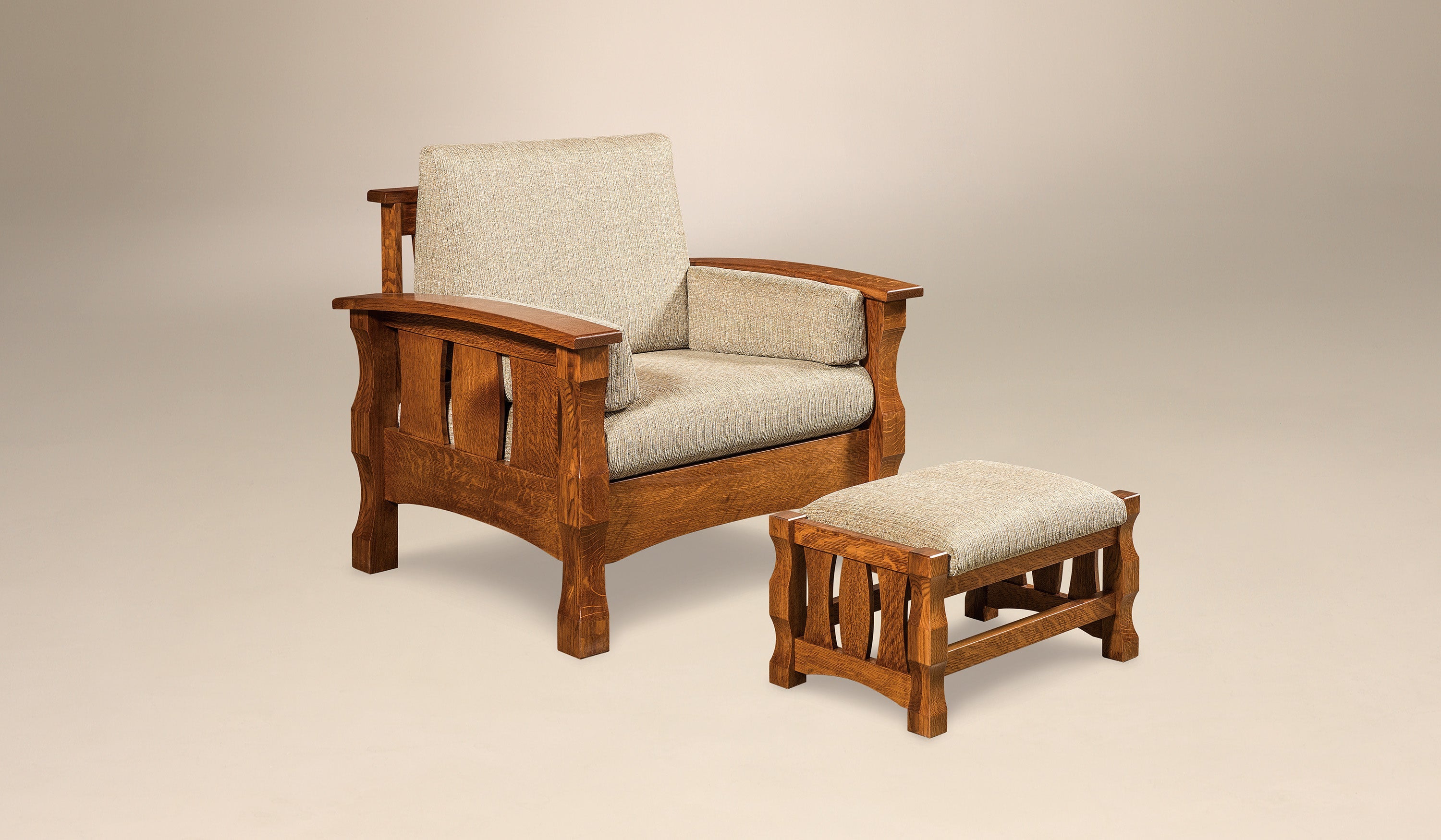 Balboa Chair and Footstool