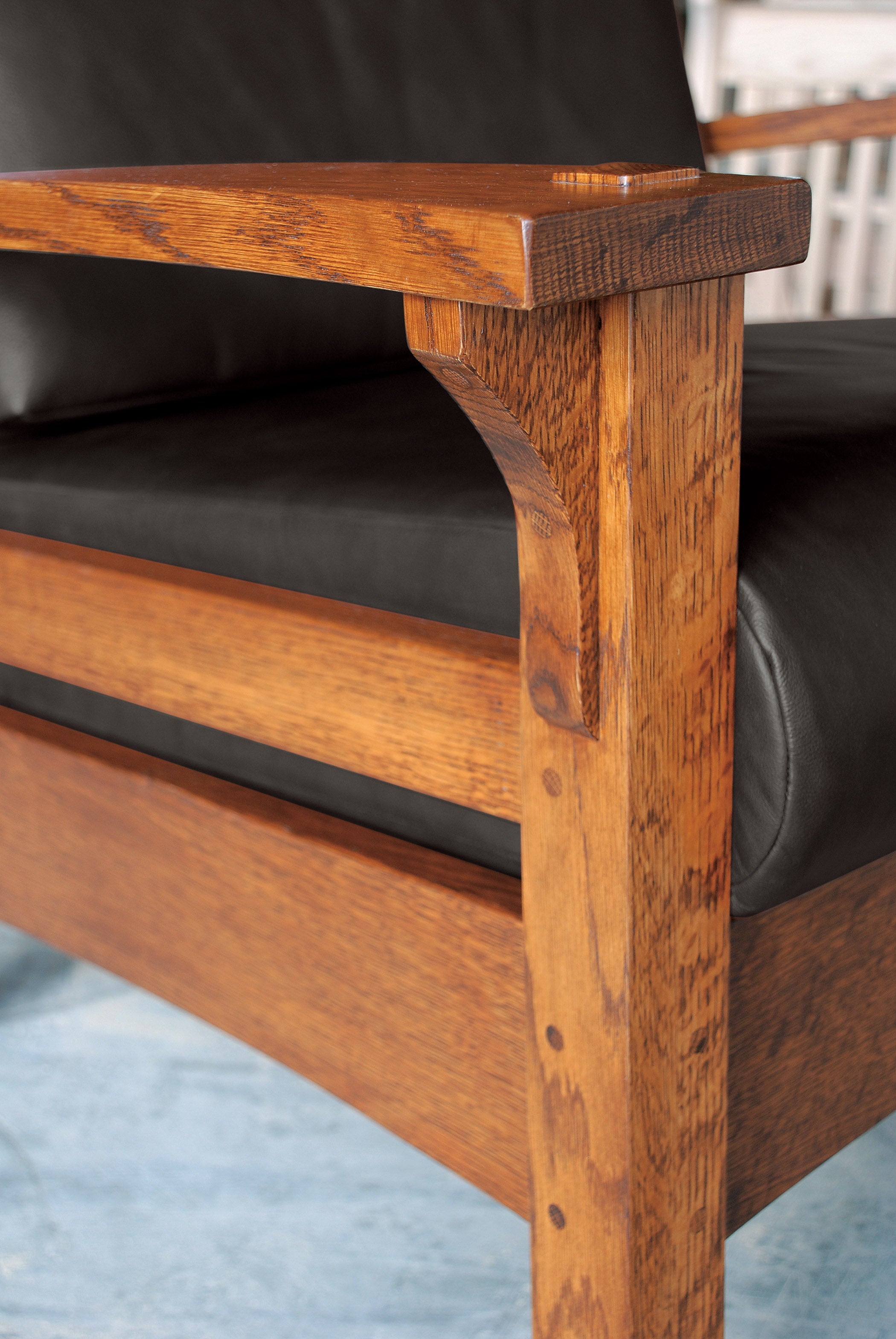 Durango Morris Chair and Footstool