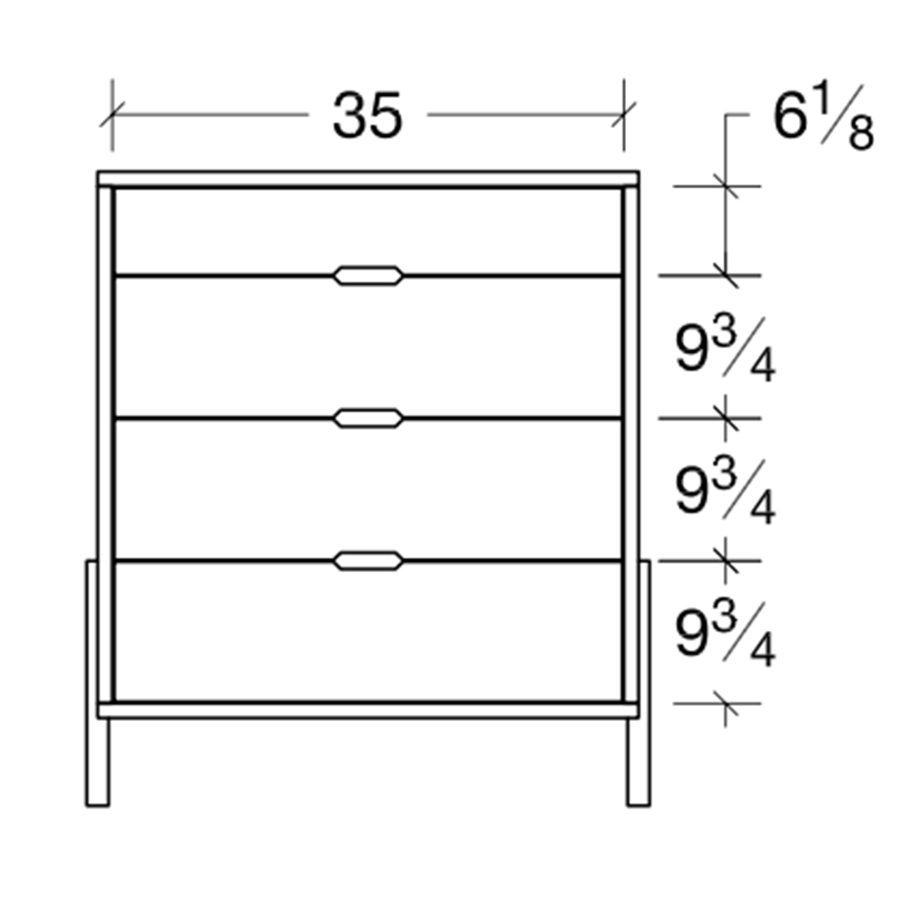 Nova Chest of Drawers