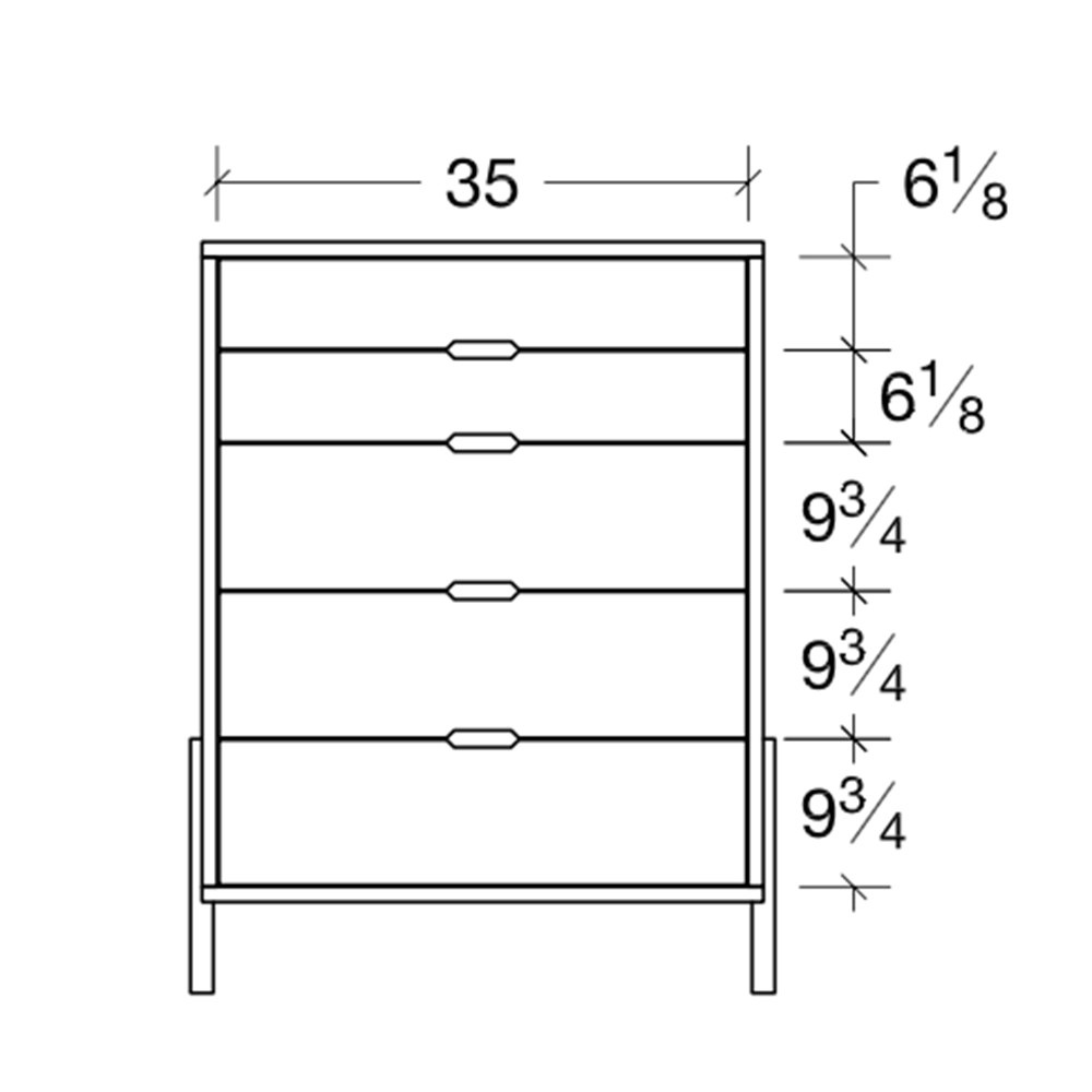 Nova Chest of Drawers