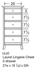 Laurel Chest of Drawers