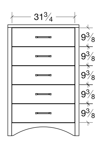 Woodmont Chest of Drawers