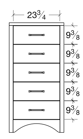Woodmont Chest of Drawers