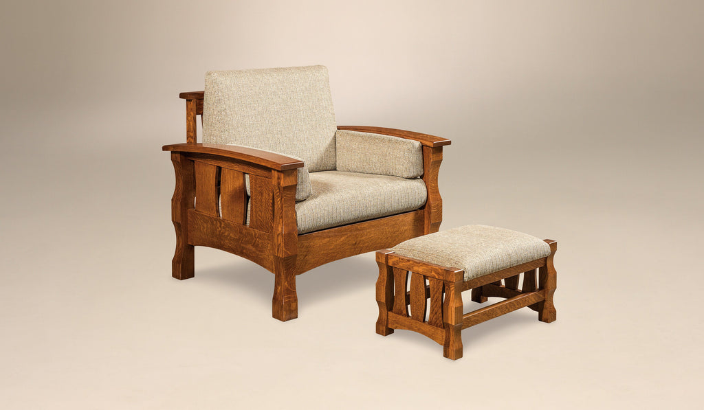 Balboa Chair and Footstool