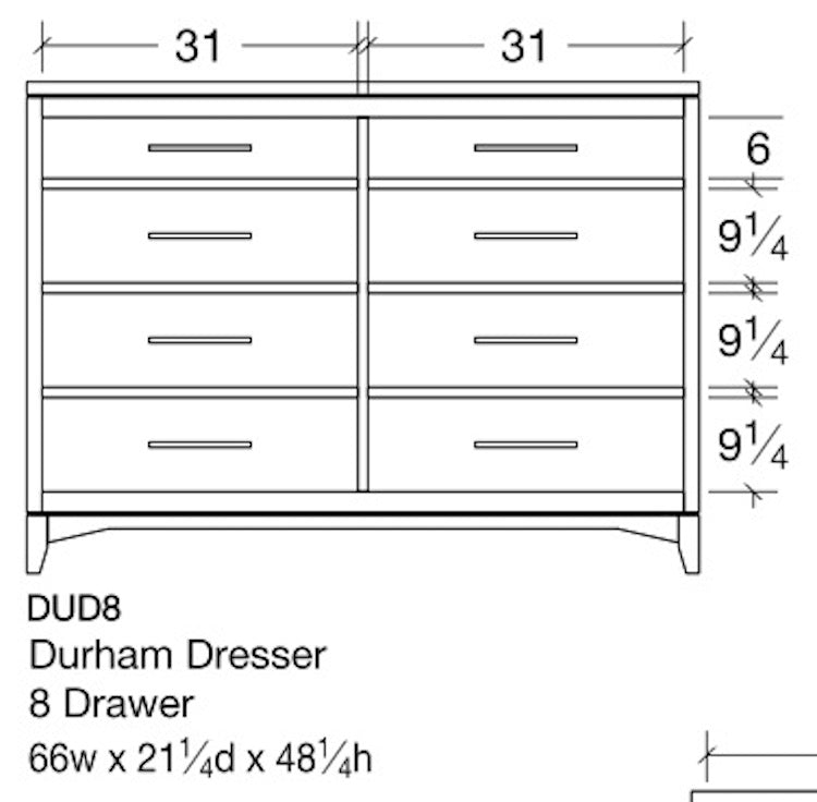 Durham Dressers