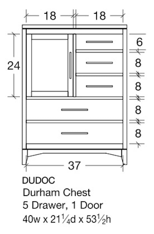 Durham Chest of Drawers