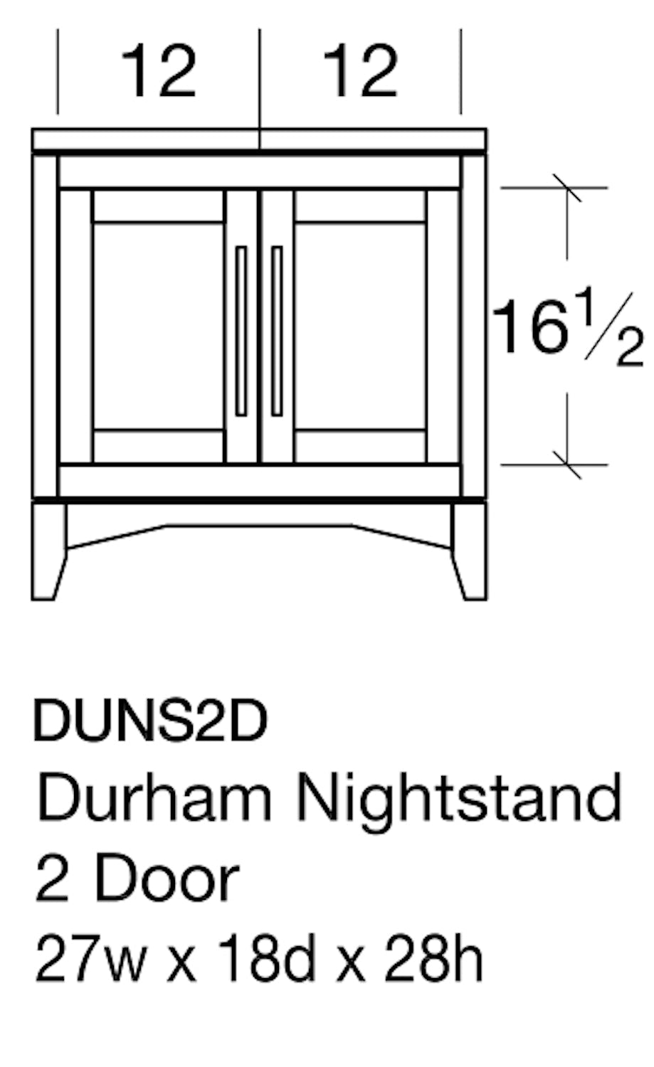 Durham Nightstand