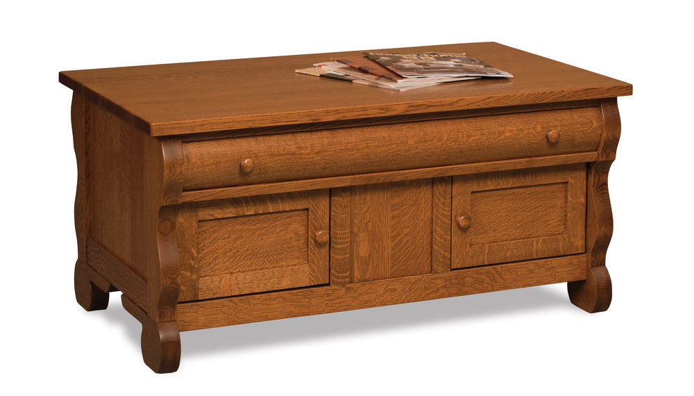 Old Classic Sleigh Enclosed Occasional Tables