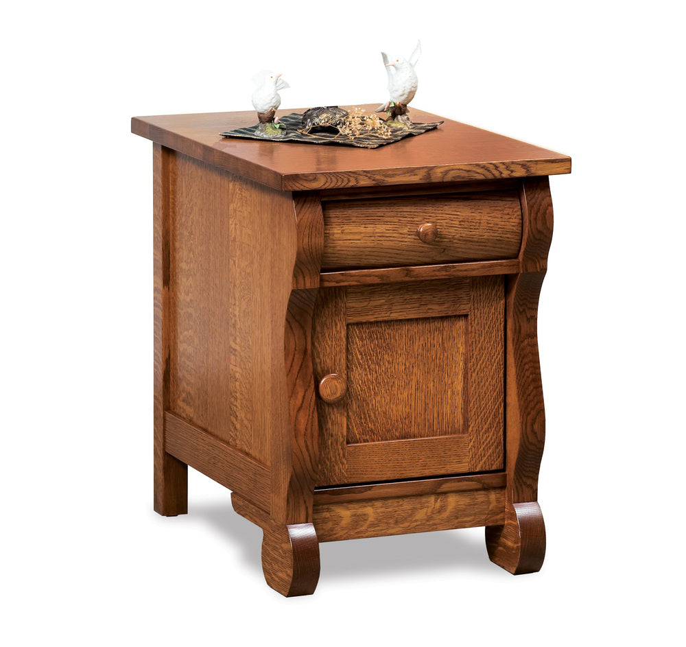 Old Classic Sleigh Enclosed Occasional Tables