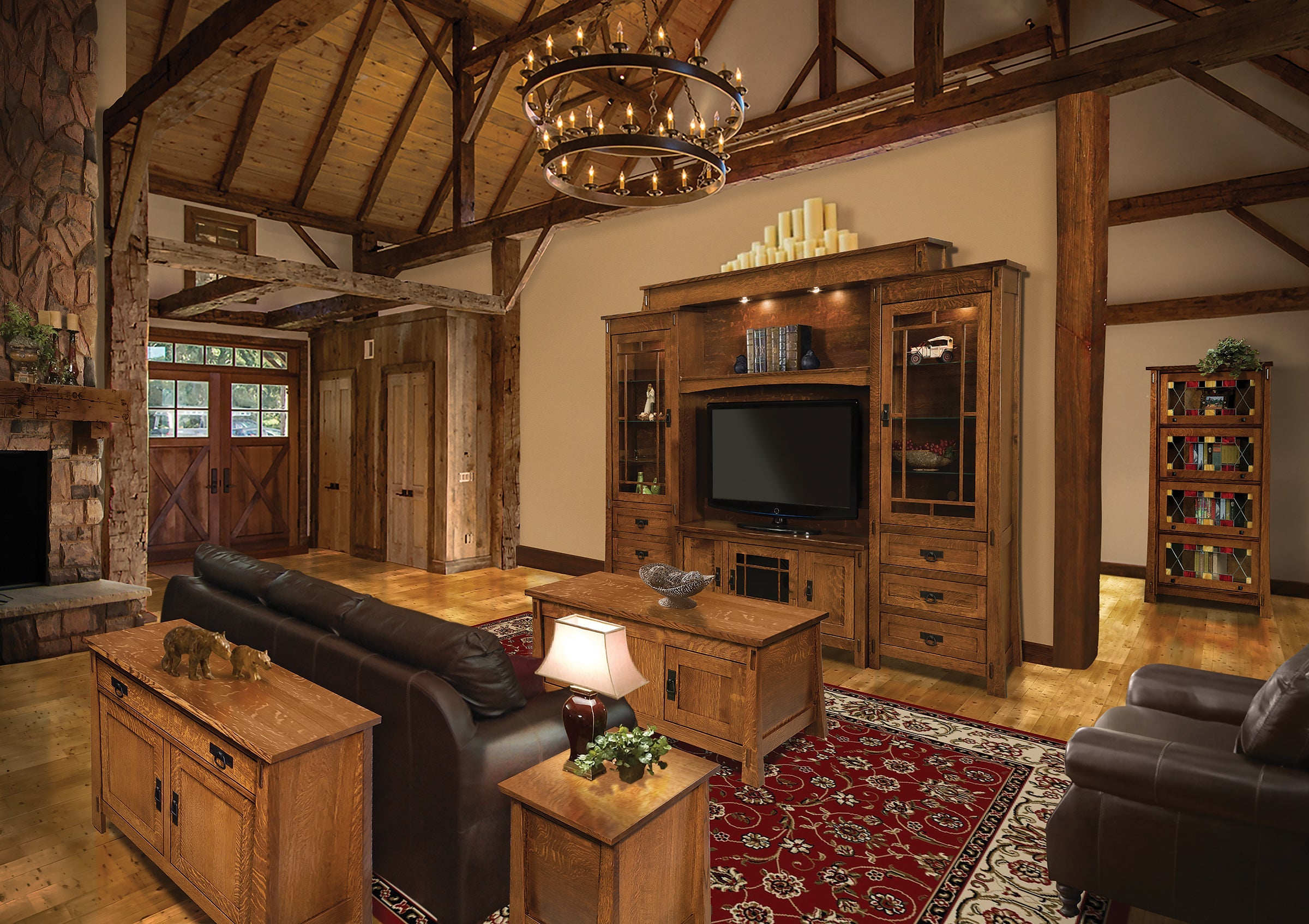 Modesto Barrister Bookcase