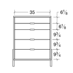 Nova Chest of Drawers