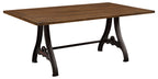 Iron Forge Trestle Table