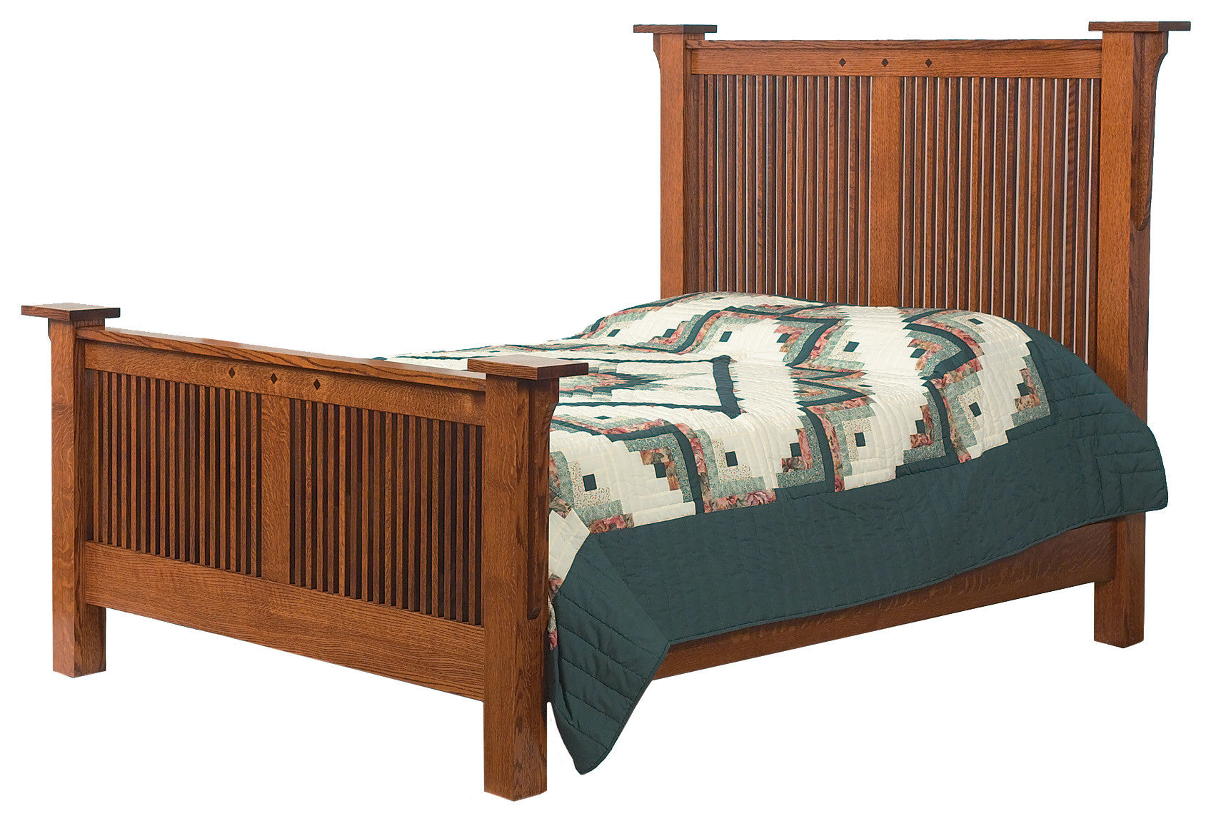Royal Mission Bed - Signature Fine Furniture