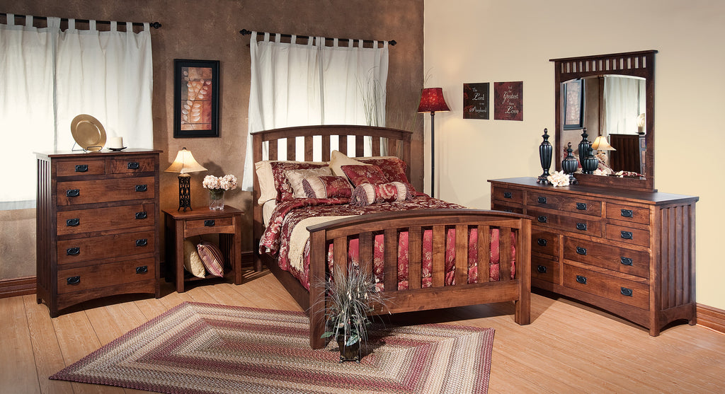 Kuntry Mission Bed - Signature Fine Furniture