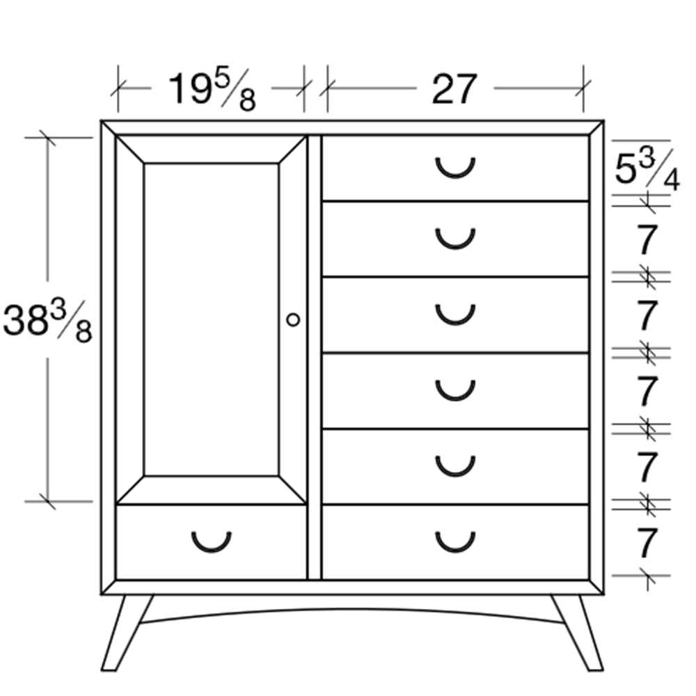 Tuscan Chest of Drawers