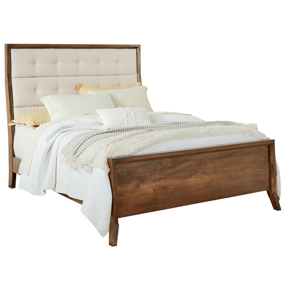 Tuscan Upholstered Bed – Wood Buffalo Design